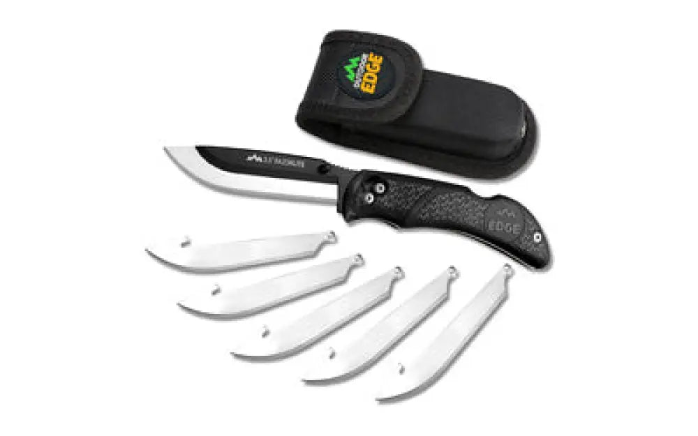 Outdoor Edge Razor Lite 3.5’’ 6 Blds Black Buy at Faith and Freedom Outdoors - Folding Knives - Knife