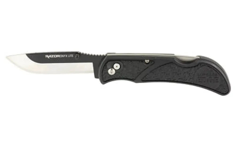 Outdoor Edge Razor Onyx 3’’ Fldr Black Buy at Faith and Freedom Outdoors - Folding Knives - Knife