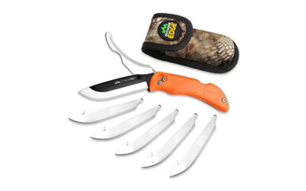 Outdoor Edge Razor-pro g 3.5’’ 6 Blds Org Buy at Faith and Freedom Outdoors - Folding Knives - Knife