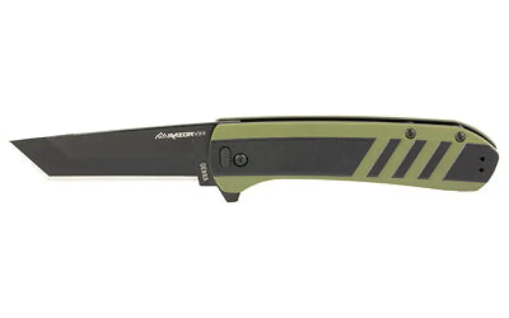 Outdoor Edge Razor Vx4 G10 Green/black Buy at Faith and Freedom Outdoors - Folding Knives - Knife