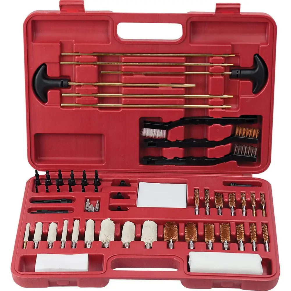 Outers Gun Cleaning Kits 62 Piece Universal Blow Molded Kit Buy at Faith and Freedom Outdoors