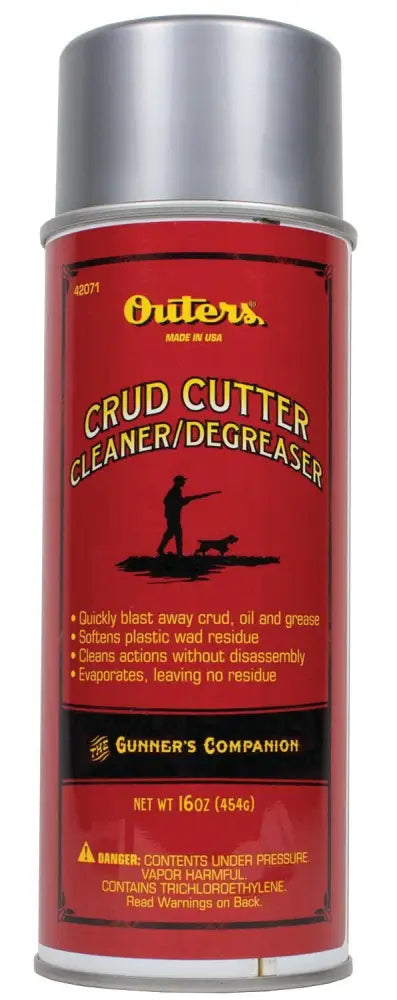 Outers Gun Oils & Cleaning Solvents Crud Cutter 16oz Aerosol Buy at Faith and Freedom Outdoors