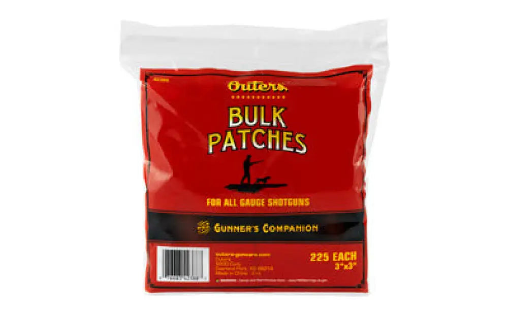 Outers Patches Shotgun 225ct Buy at Faith and Freedom Outdoors - Cleaning Hardware & Components - Patch