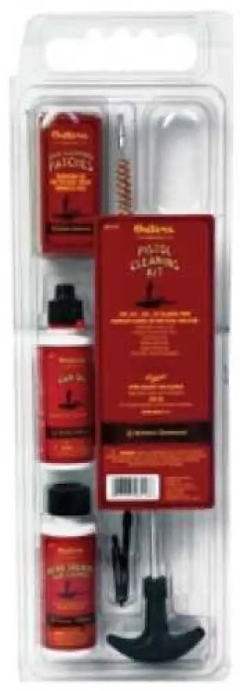Outers Standard Cleaning Kit.22 Caliber 8-32 Pistol Clam Pack 96410