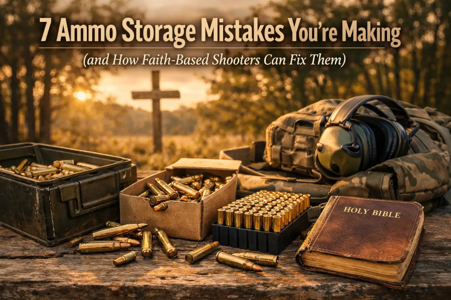 [HERO] 7 Ammo Storage Mistakes You're Making (and How Faith-Based Shooters Can Fix Them)