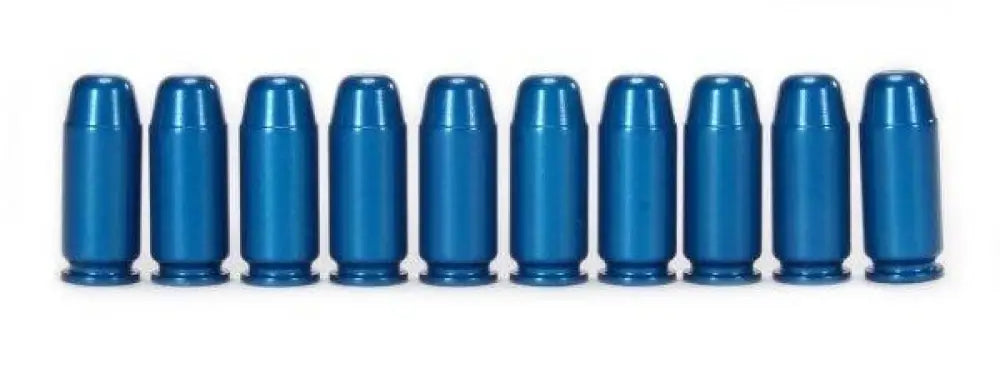 Pachmayr/tacstar Division Dummy Rounds|snap Caps & Rounds A-zoom Aluminum Snap 40 S&w Blue 10/pk Buy at Faith