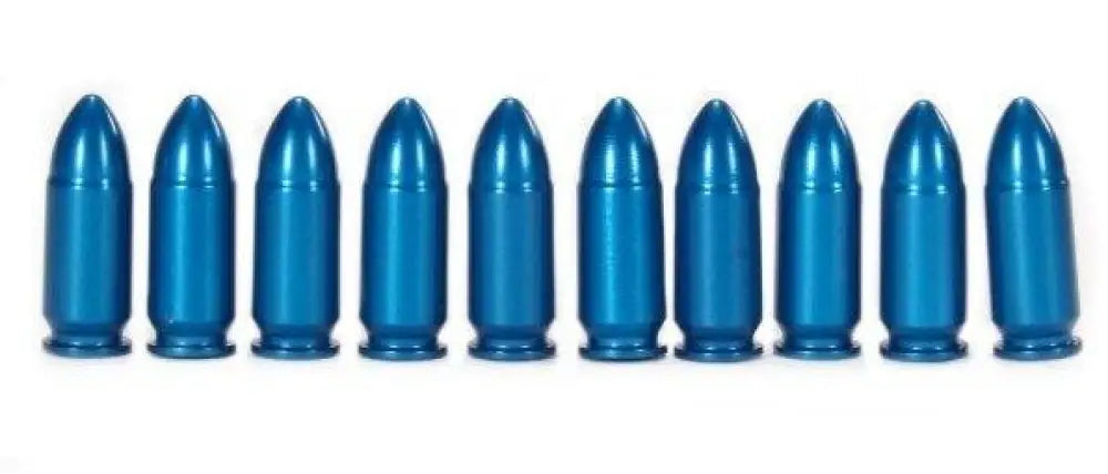 Pachmayr/tacstar Division Dummy Rounds|snap Caps & Rounds A-zoom Aluminum Snap 9mm Luger Blue 10/pk Buy at Faith