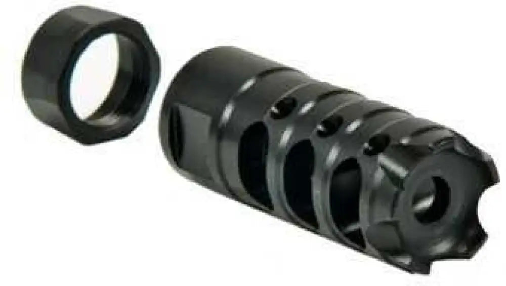 Patriot Ordnance Factory 223 Triple Port Muzzle Brake 1/2 x 28 Rh Black Finish 308