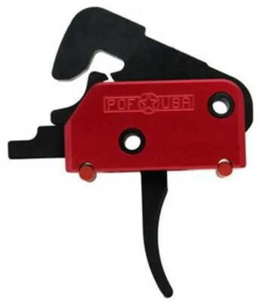 Patriot Ordnance Factory Single Stage Drop-in Trigger System 4.5 Pound Pull Weight Curved Includes Disconnect an - 457