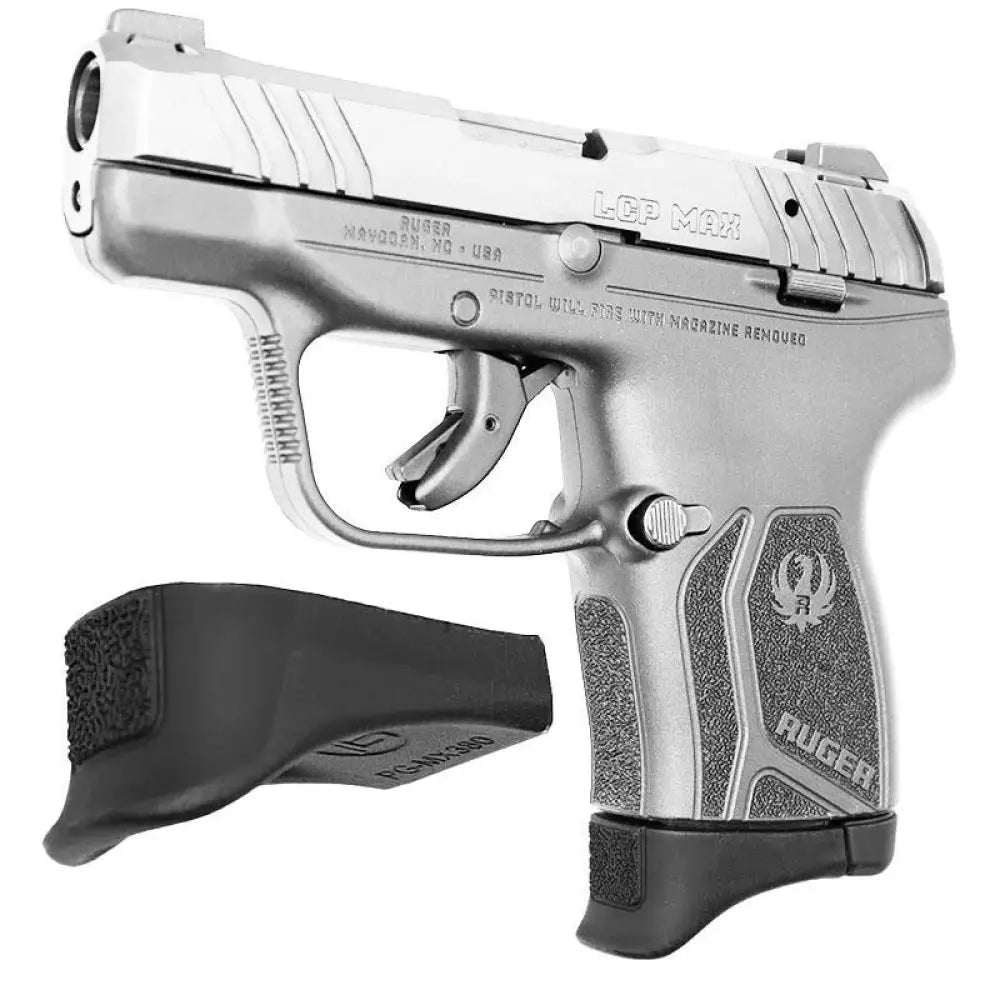 Pearce Grip Magazine Extensions Extension for Ruger Lcp Max 380 Black Buy at Faith and Freedom Outdoors