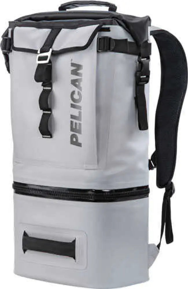 Pelican Soft Cooler Backpack Compression Molded Grey - Softcbkpklgry