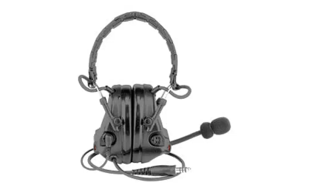 Peltor Comtac v Headset W/ Mic Black Buy at Faith and Freedom Outdoors - Ear Protection - Electronic Earmuff