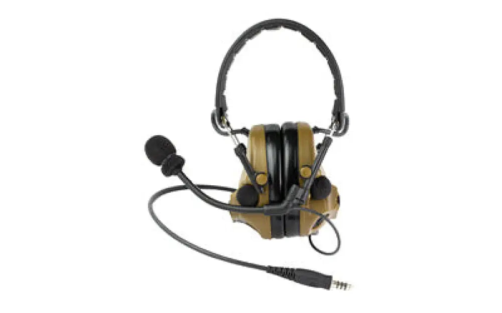 Peltor Comtac v Headset W/ Mic Coy Buy at Faith and Freedom Outdoors - Ear Protection - Electronic Earmuff