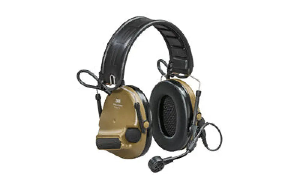 Peltor Comtac Vi Defender Coyote Brown Buy at Faith and Freedom Outdoors - Ear Protection - Electronic Earmuff