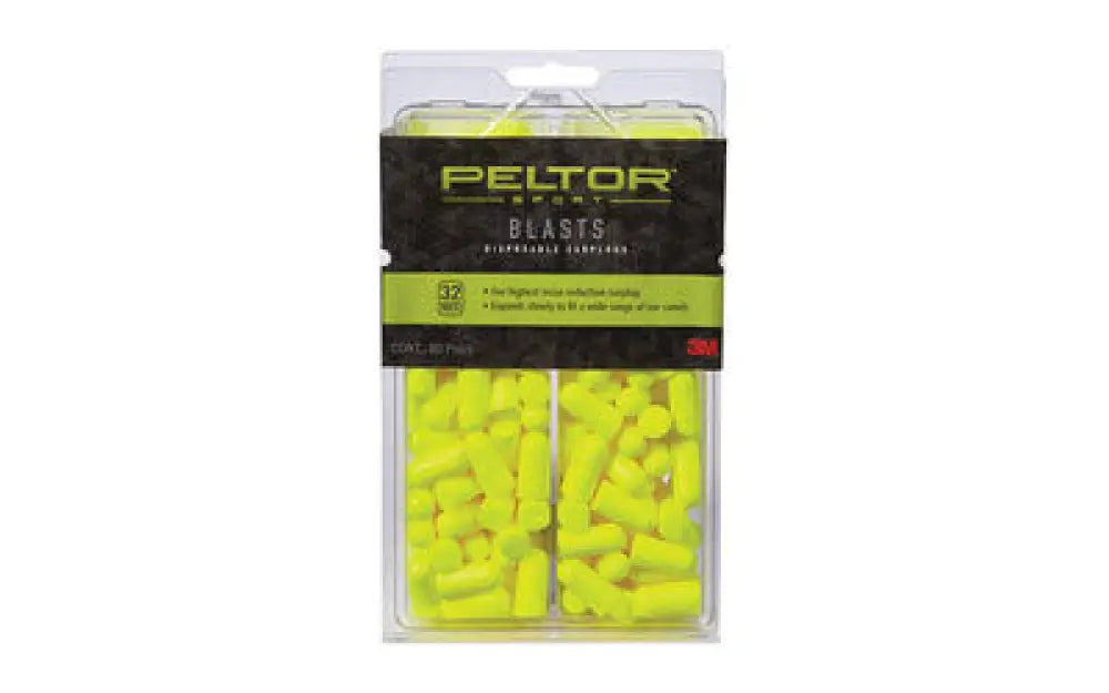 Peltor Sportblast Disp Earplg 80pair Buy at Faith and Freedom Outdoors - Ear Protection - Plug