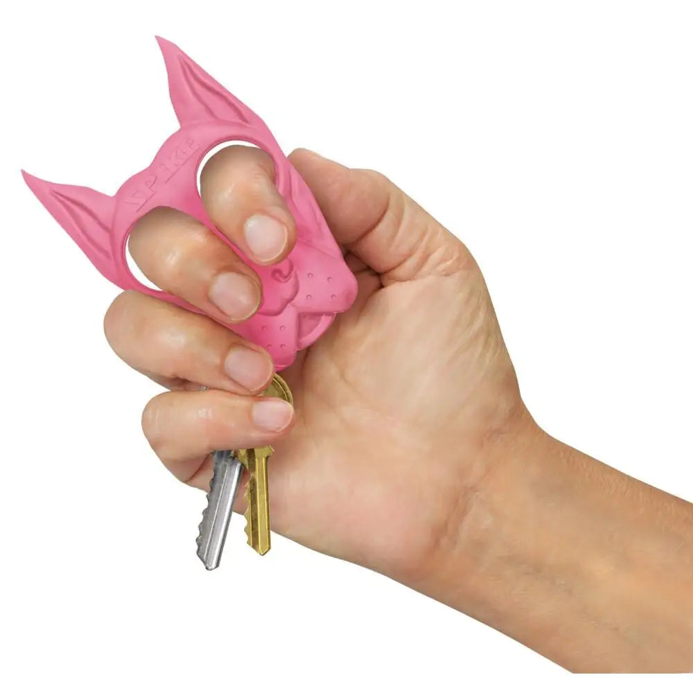 Personal Security Products Defense & Security|self Accessories Spike Self Keychain - Pink Buy at Faith and Freedom