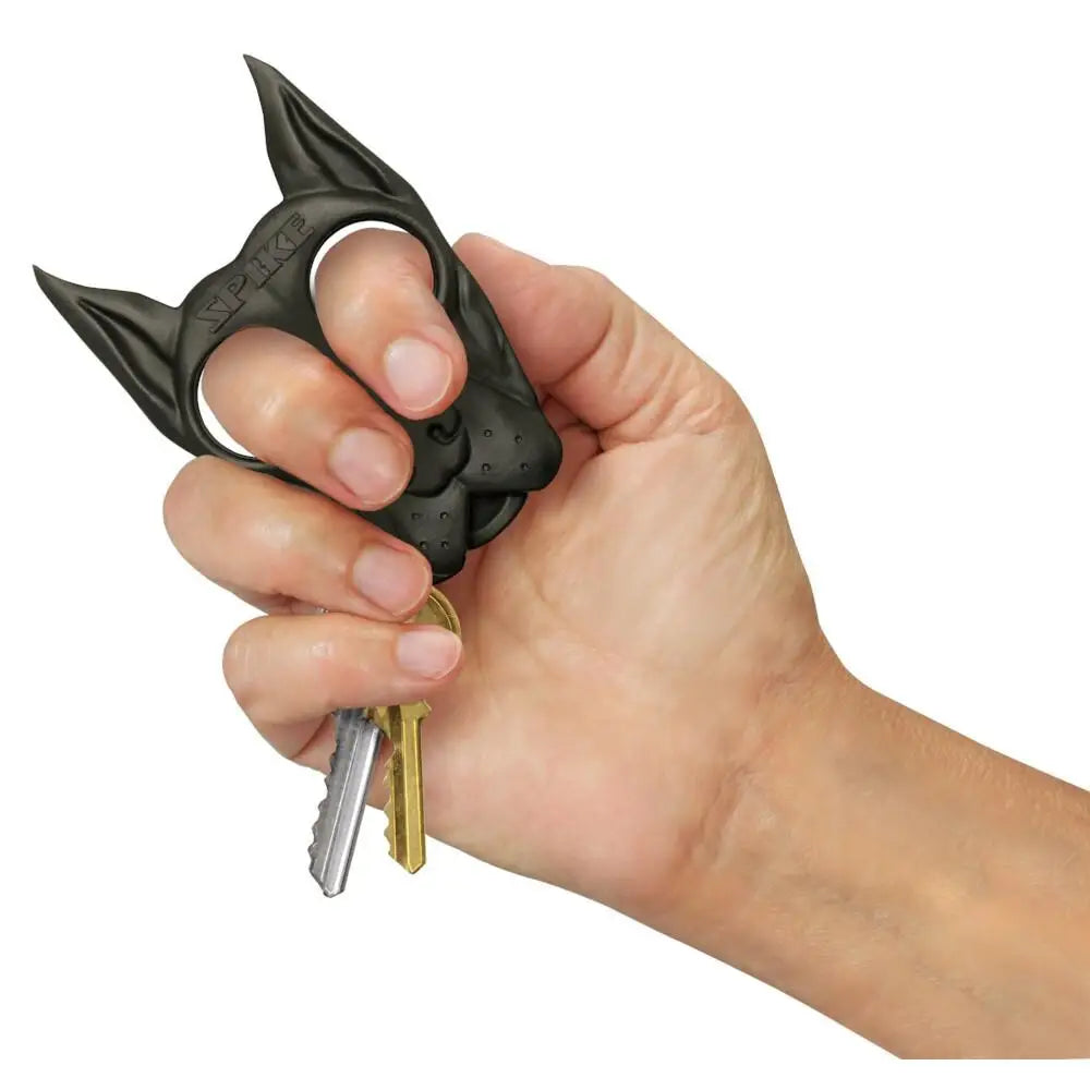 Personal Security Products Defense & Security|self Accessories Spike Self Keychain - Black Buy at Faith and Freedom