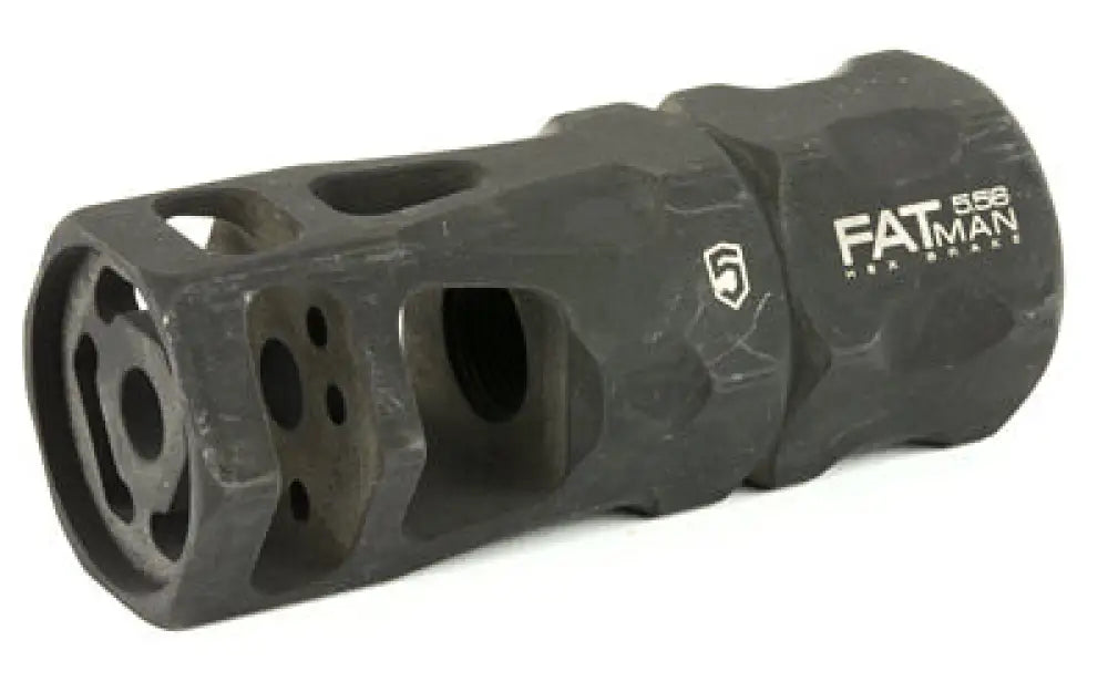 Phase5 Fatman Hex Brake 556 Blk Buy at Faith and Freedom Outdoors - Muzzle Devices - Brake