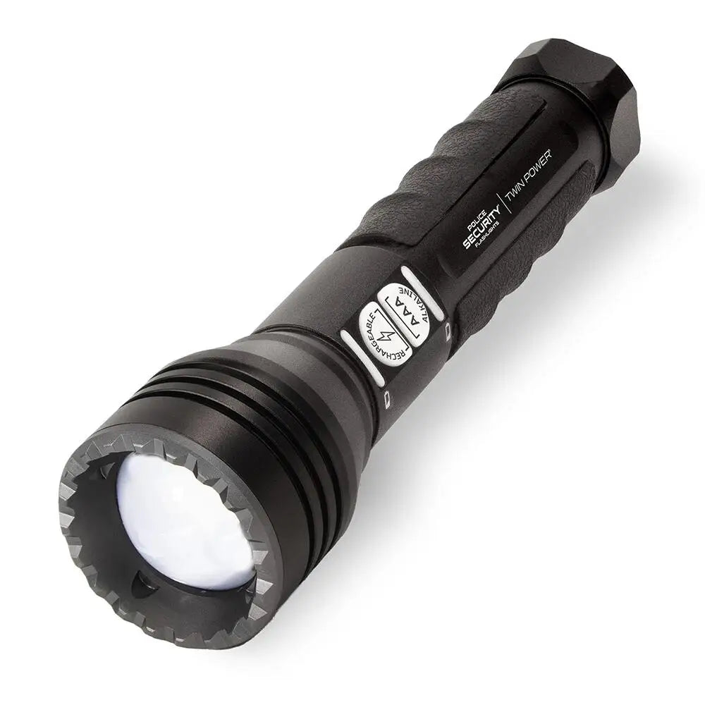 Police Security Flashlights Flashlights|flashlights & Accessories Lb Marketing Inc Dba Flashlight Twin Power Long Throw