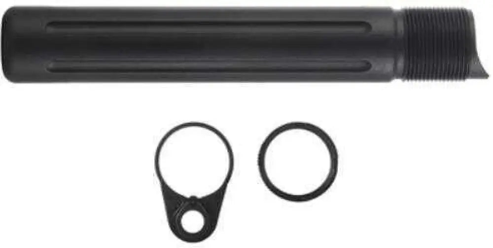 Primary Weapons Systems Enhanced Pistol Buffer Tube with Ratchet Lock Castle Nut/endplate Matte Black Finish - 4g2btpb1