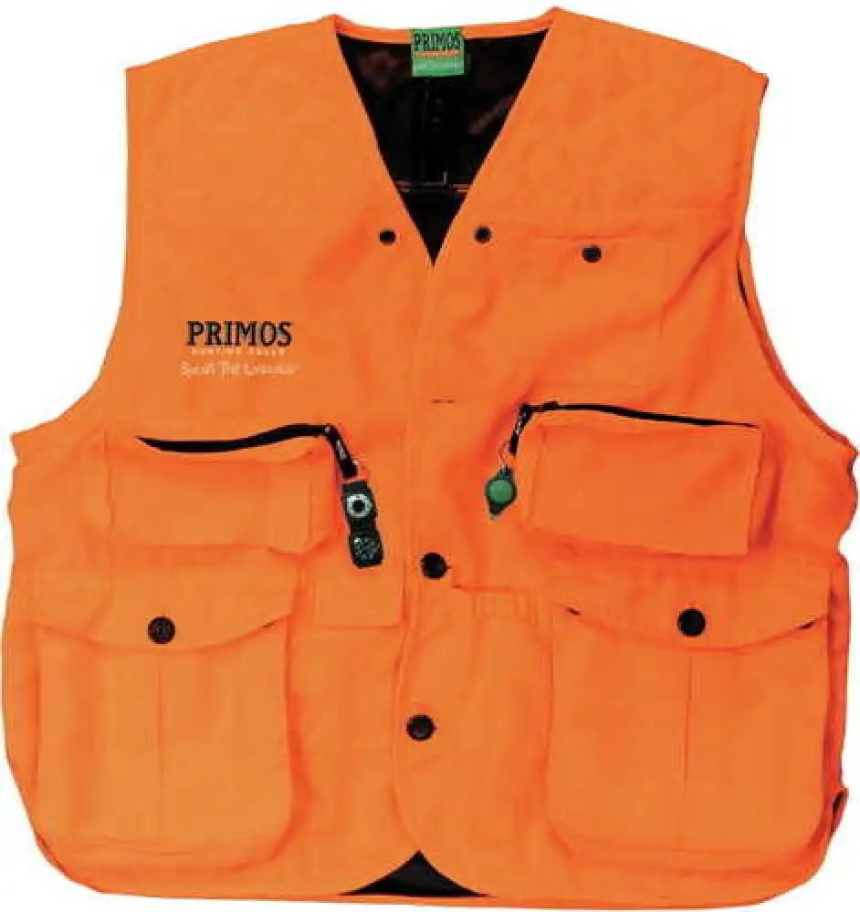 Primos 65701 Gunhunter’s Hunting Vest Medium Blaze Orange