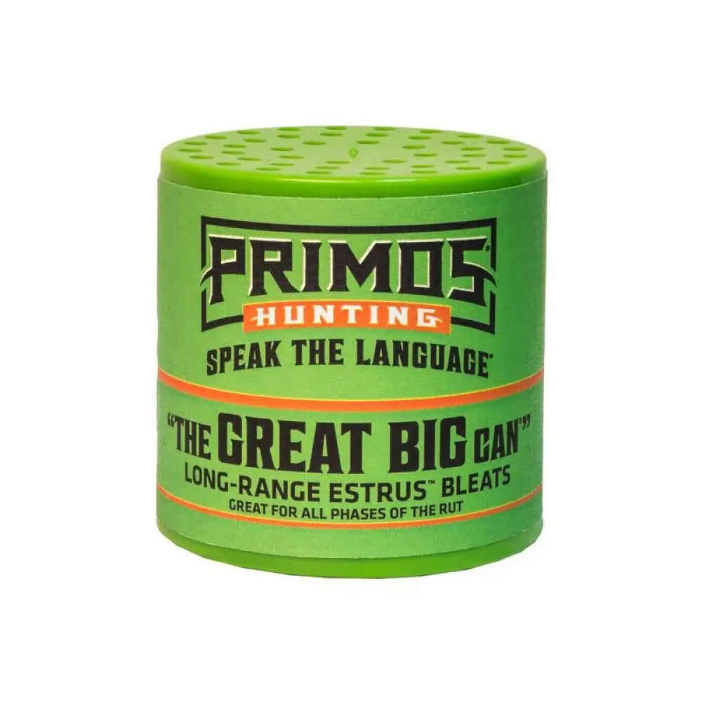 Primos Deer Calls the Great Big can Call Buy at Faith and Freedom Outdoors
