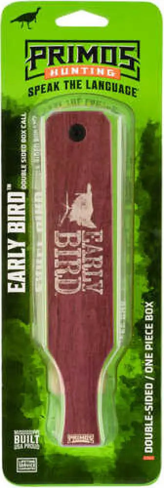 Primos Early Bird Turkey Box Call Wood - Ps2961
