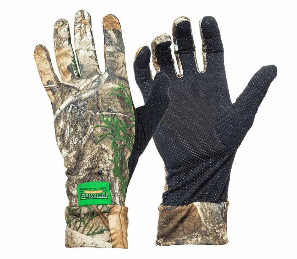 Primos Gloves Stretch Fit Glove - Realtree Edge Camo Osfm Buy at Faith and Freedom Outdoors