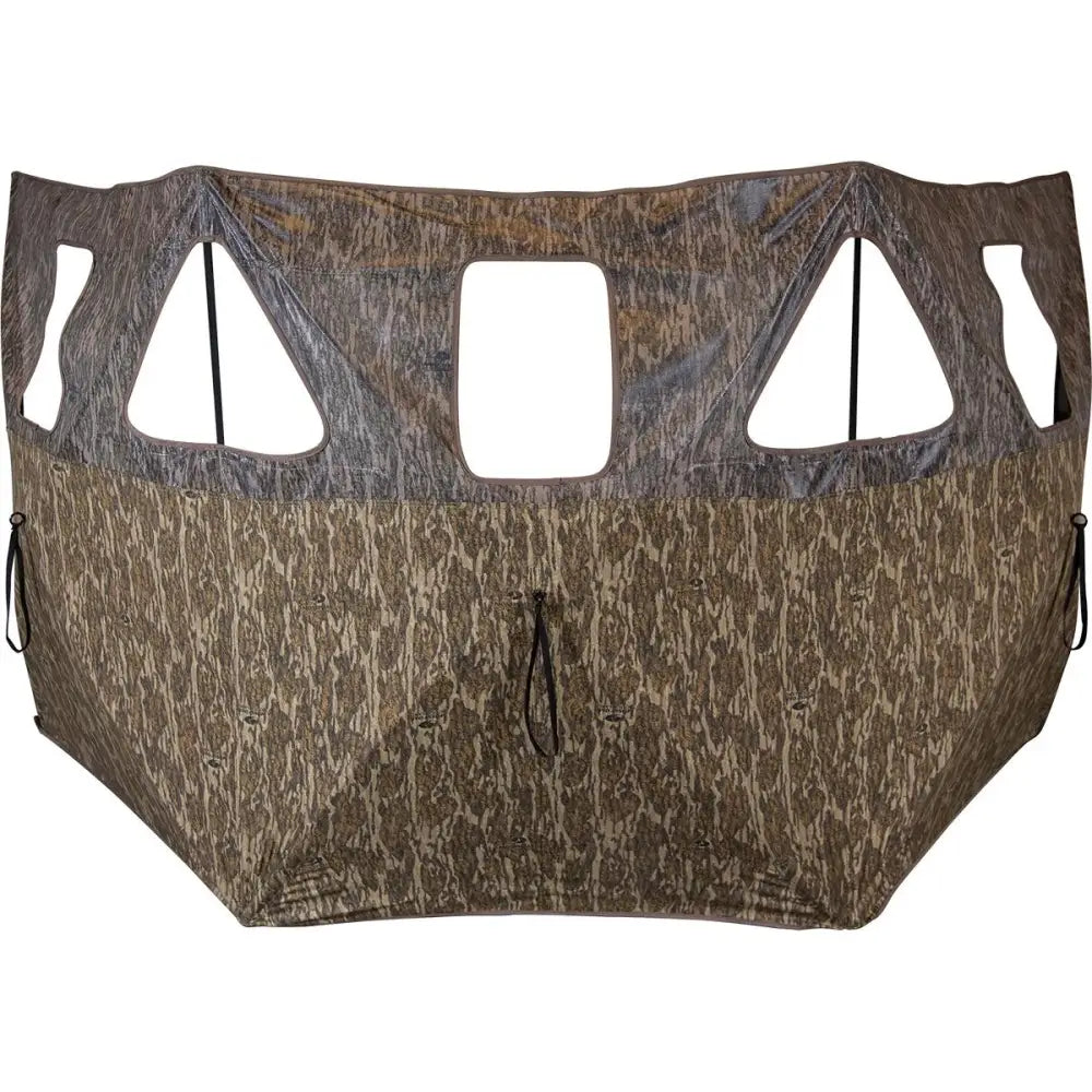 Primos Ground Blinds|hunting Double Bull 3 Panel Stakeout Blind Mossy Oak New Bottomland Buy at Faith and Freedom