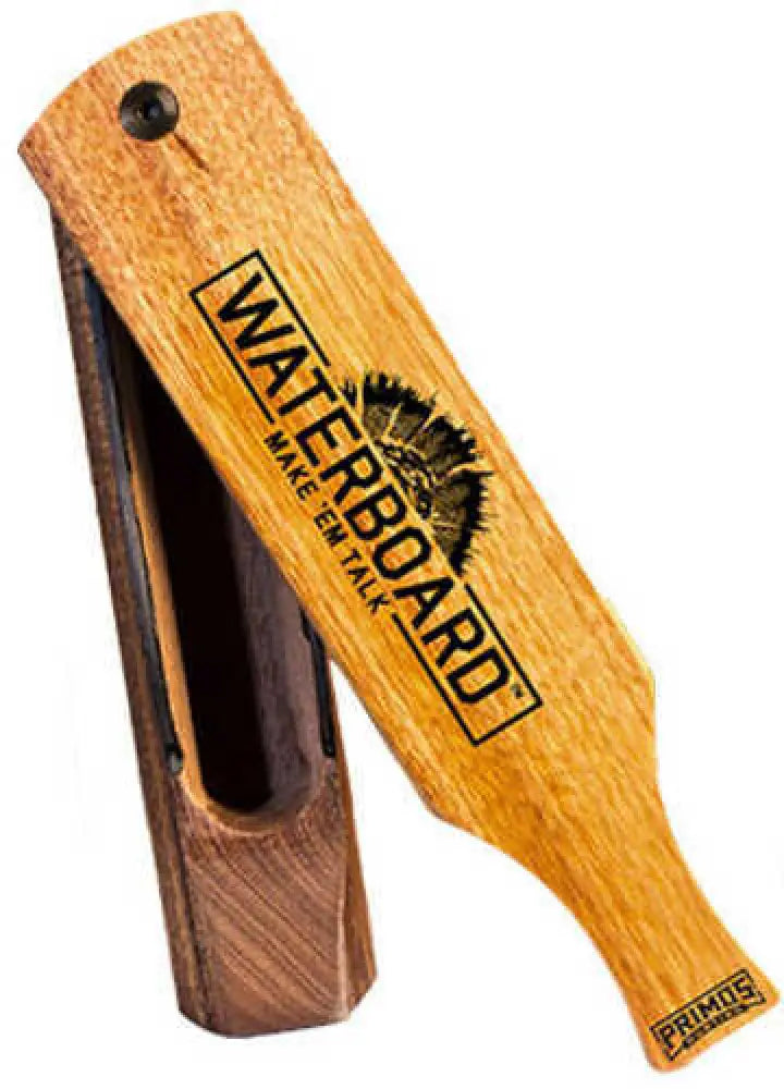 Primos Hunting Box Call Waterboard Wood Grain Trap - Ps257