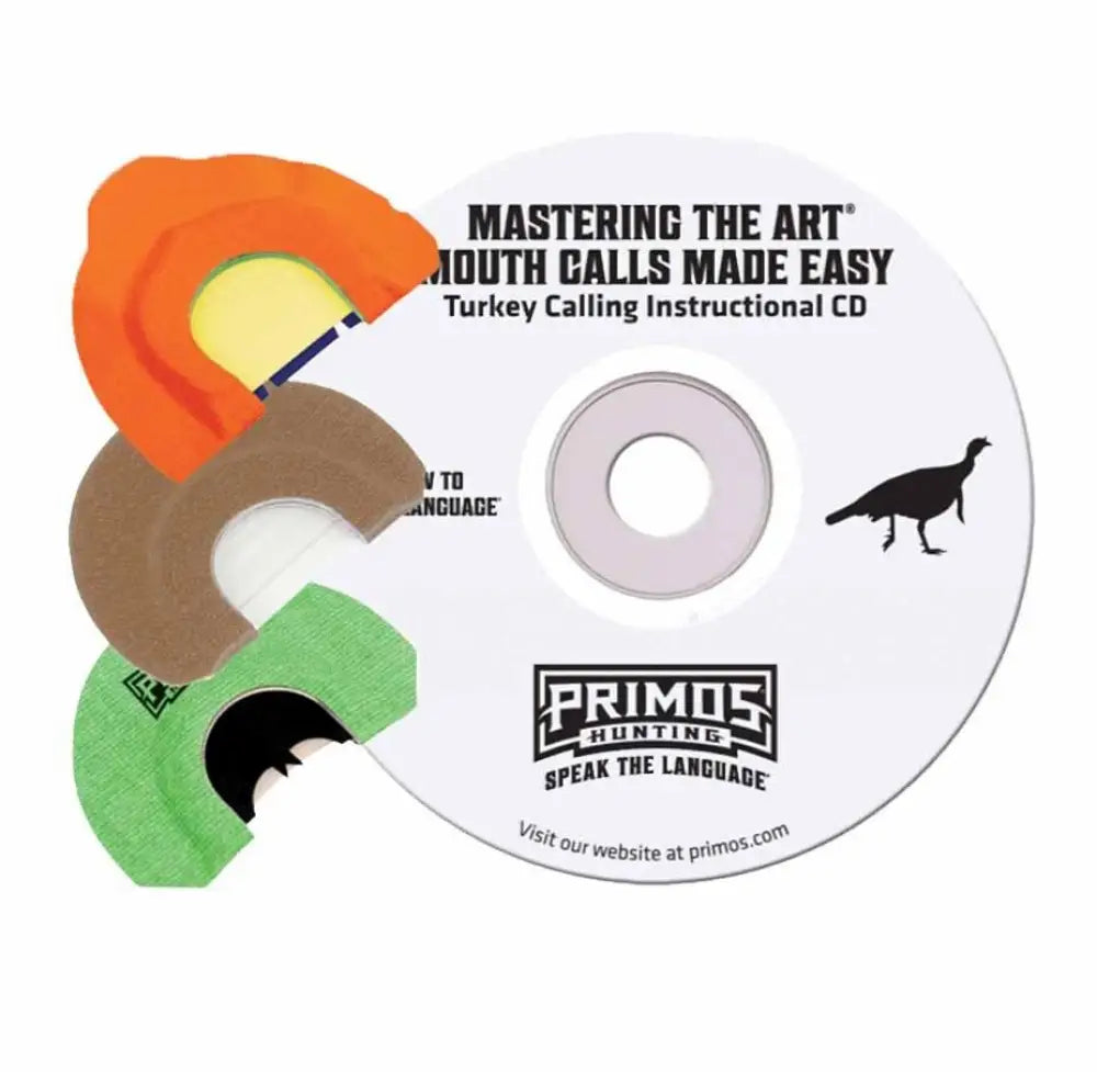 Primos Mouth Calls Mastering the Art Turkey Call Pak Blister Buy at Faith and Freedom Outdoors