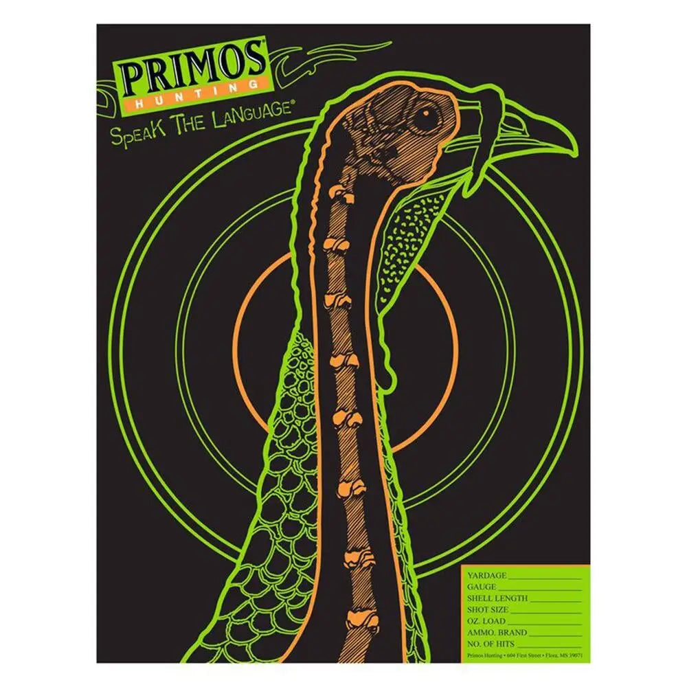 Primos Paper Targets Visi Shot Turkey Target Buy at Faith and Freedom Outdoors