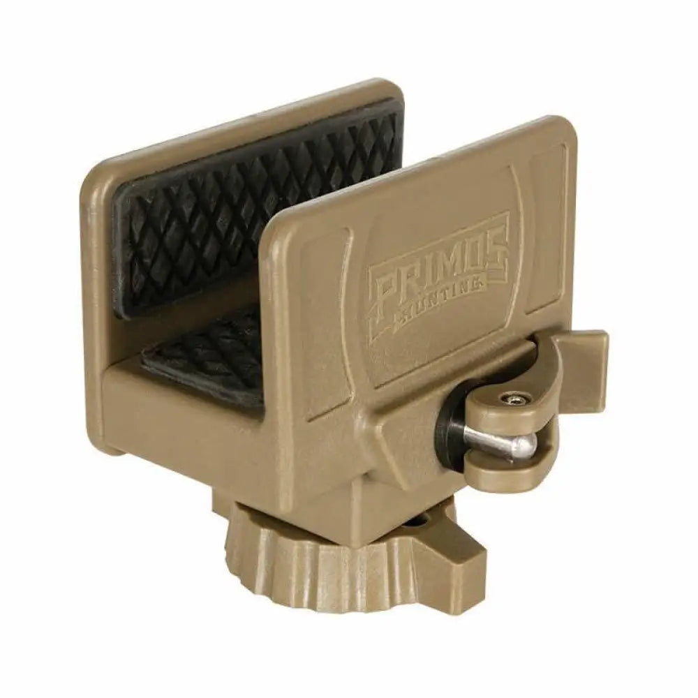 Primos Shooting Sticks Triggerstick Apex Gun Clamp Tan Buy at Faith and Freedom Outdoors