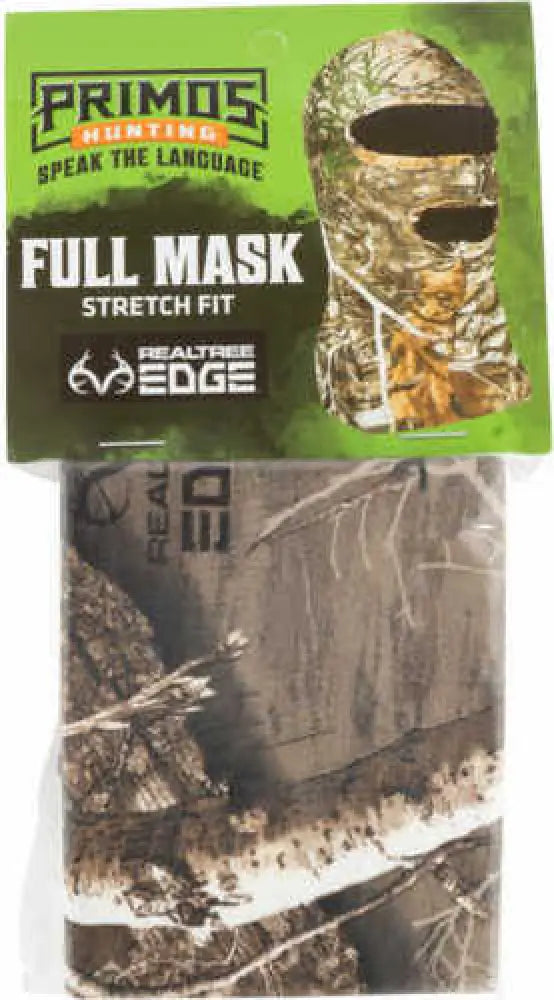 Primos Stretch Fit Full Mask Realtree Edge - Ps6669