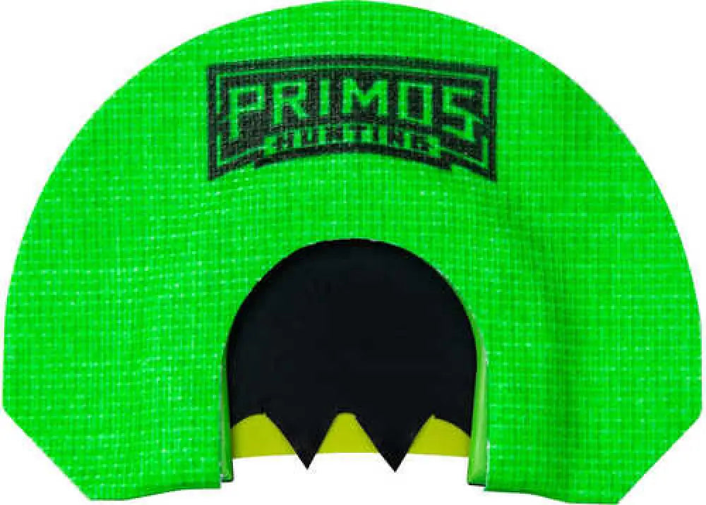 Primos the Deborah Diaphragm Call Triple Reed Turkey Hen Sounds Green Plastic - Ps1263