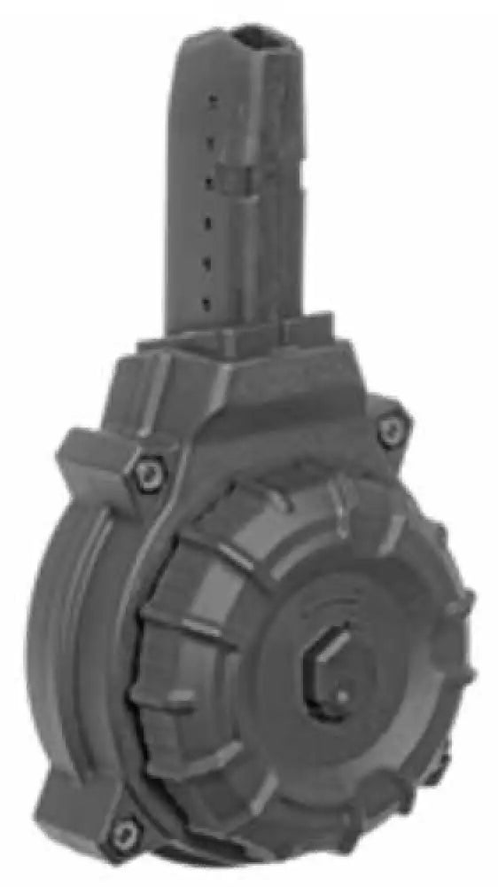 Pro Mag Magazine Ar-15 9mm 50-round Drum for Glock Style Black - Drm-a12