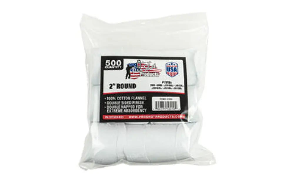 Pro-shot Patch.270-38cal Rnd 500 Ct Buy at Faith and Freedom Outdoors - Cleaning Hardware & Components - Patch