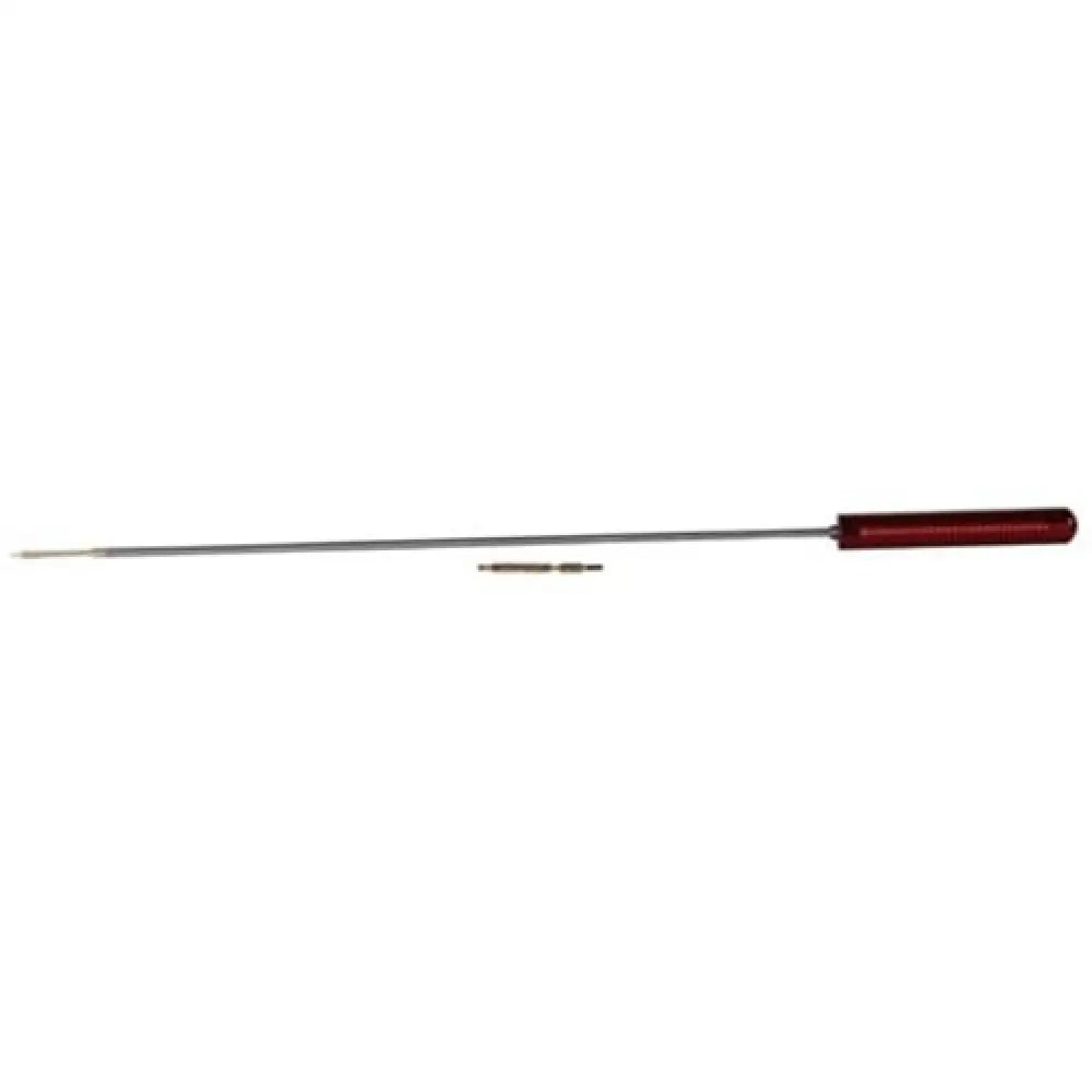 Pro-shot Products Cleaning Brushes Mops and Swabs 12’’ Pistol.17 Cal Rod with Jag Brush Buy at Faith and Freedom