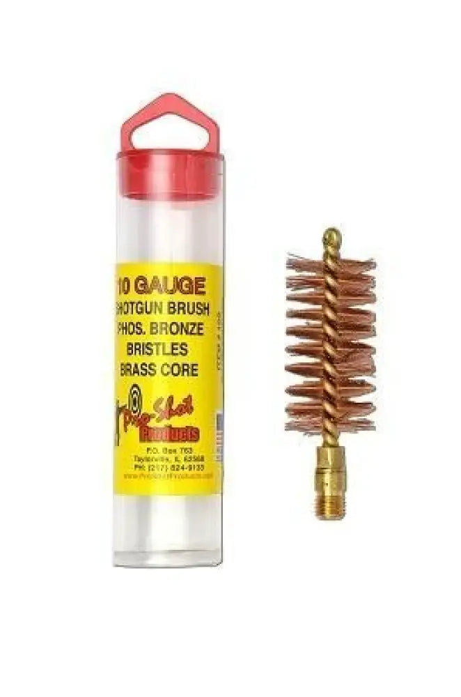 Pro-shot Products Cleaning Brushes Mops and Swabs Phosphorus Bronze Bristles/brass Core Shotgun Bore Brush (5/16-27