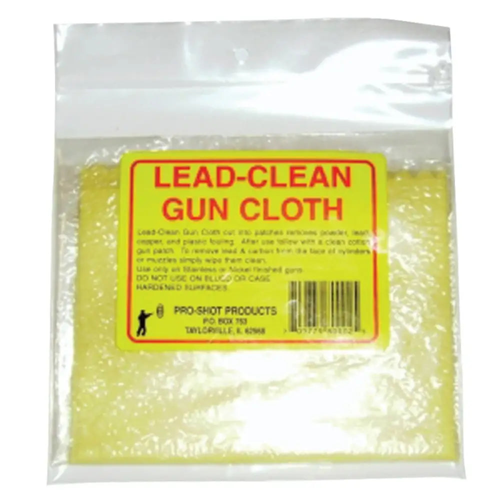 Pro-shot Products Cloths & Wipes Lead-clean Gun Cloth Buy at Faith and Freedom Outdoors