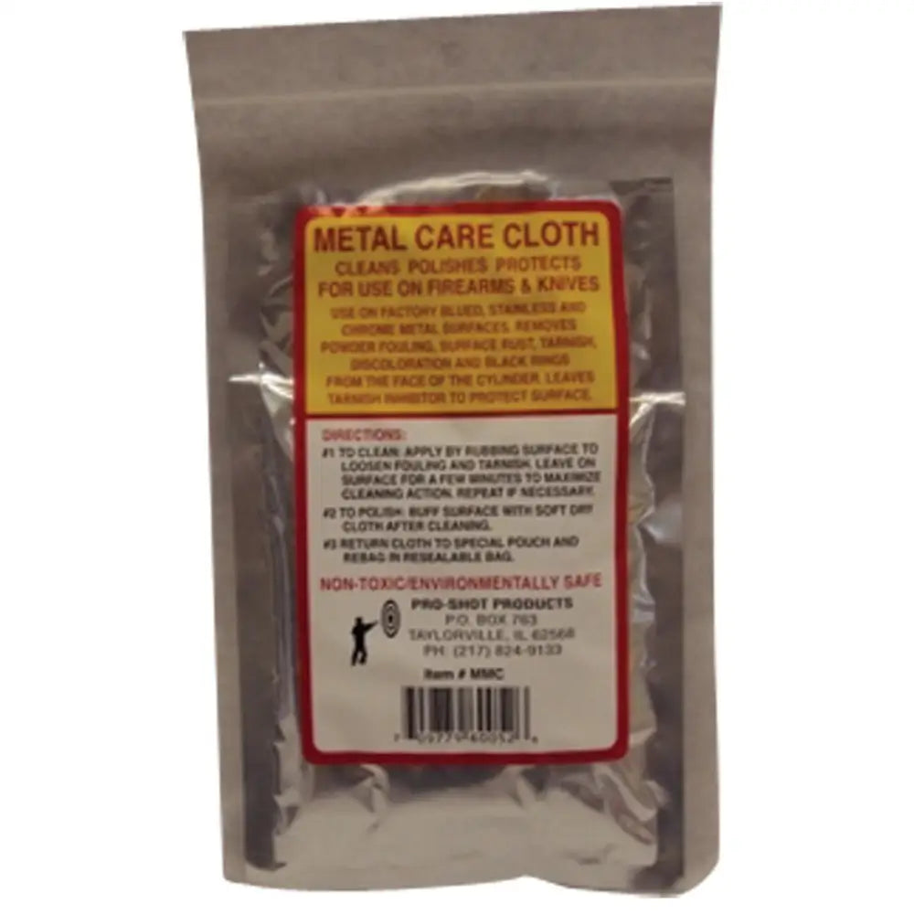 Pro-shot Products Cloths & Wipes Metal Care Cloth Buy at Faith and Freedom Outdoors