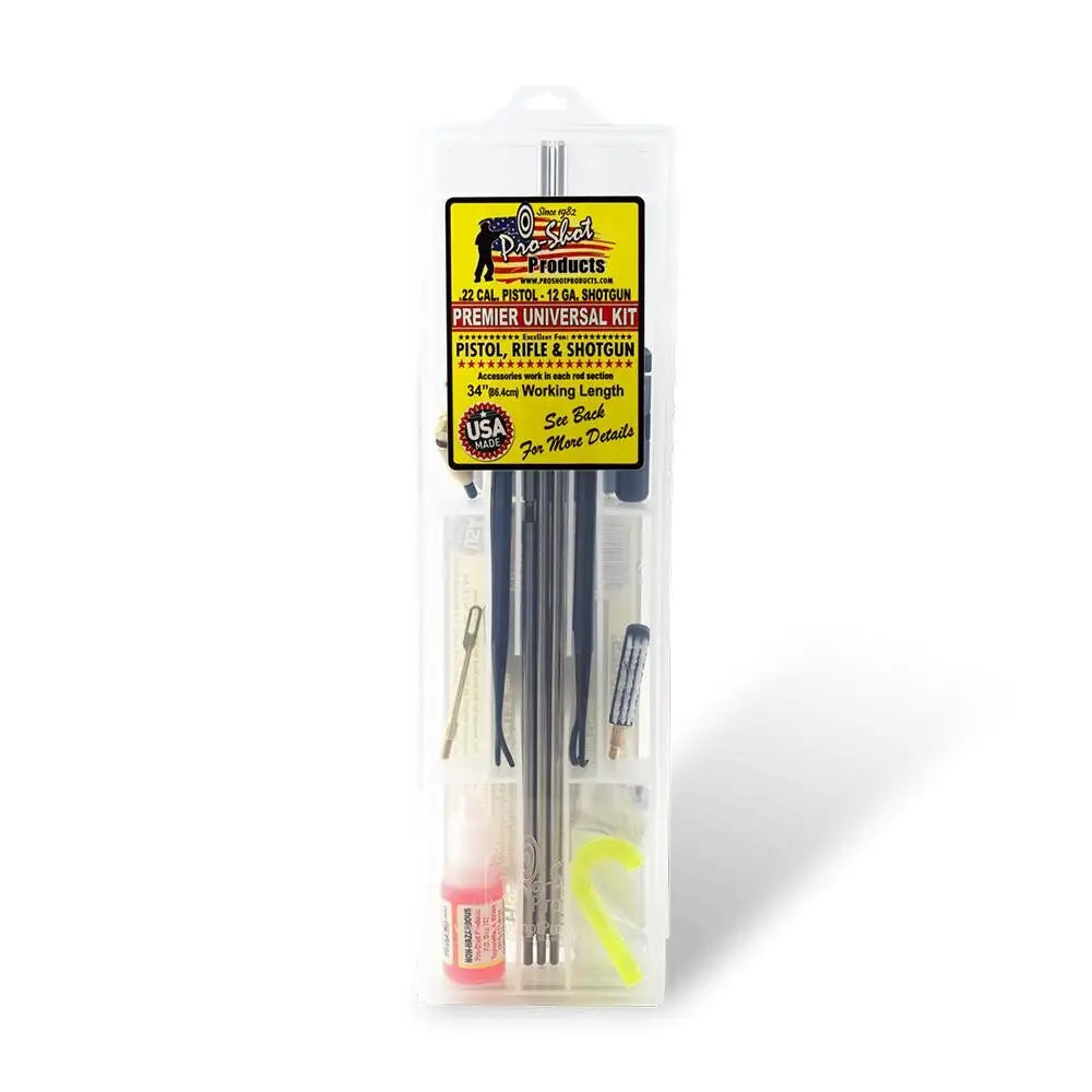 Pro-shot Products Gun Cleaning Kits Premier Universal Kit Buy at Faith and Freedom Outdoors