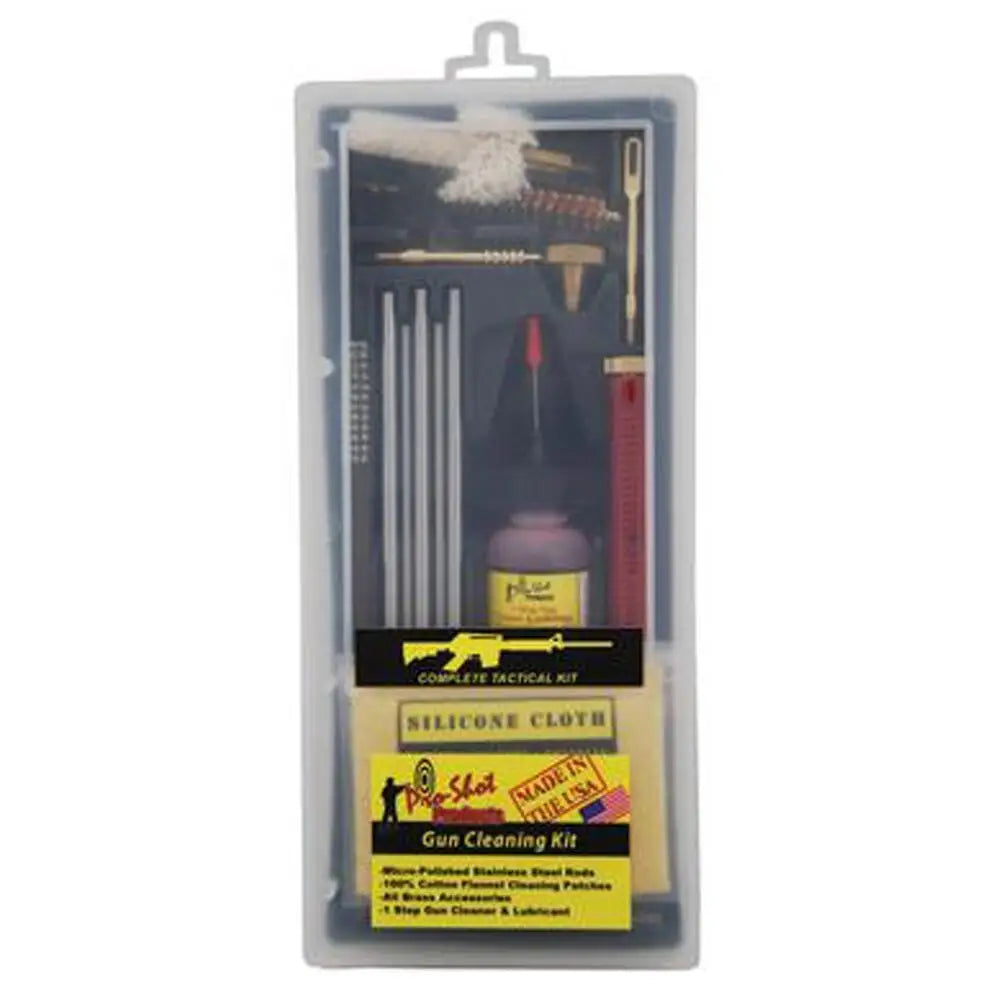 Pro-shot Products Gun Cleaning Kits Tactical Ar Rifle Classic Box Kit 5.56mm/223 Cal Buy at Faith and Freedom Outdoors