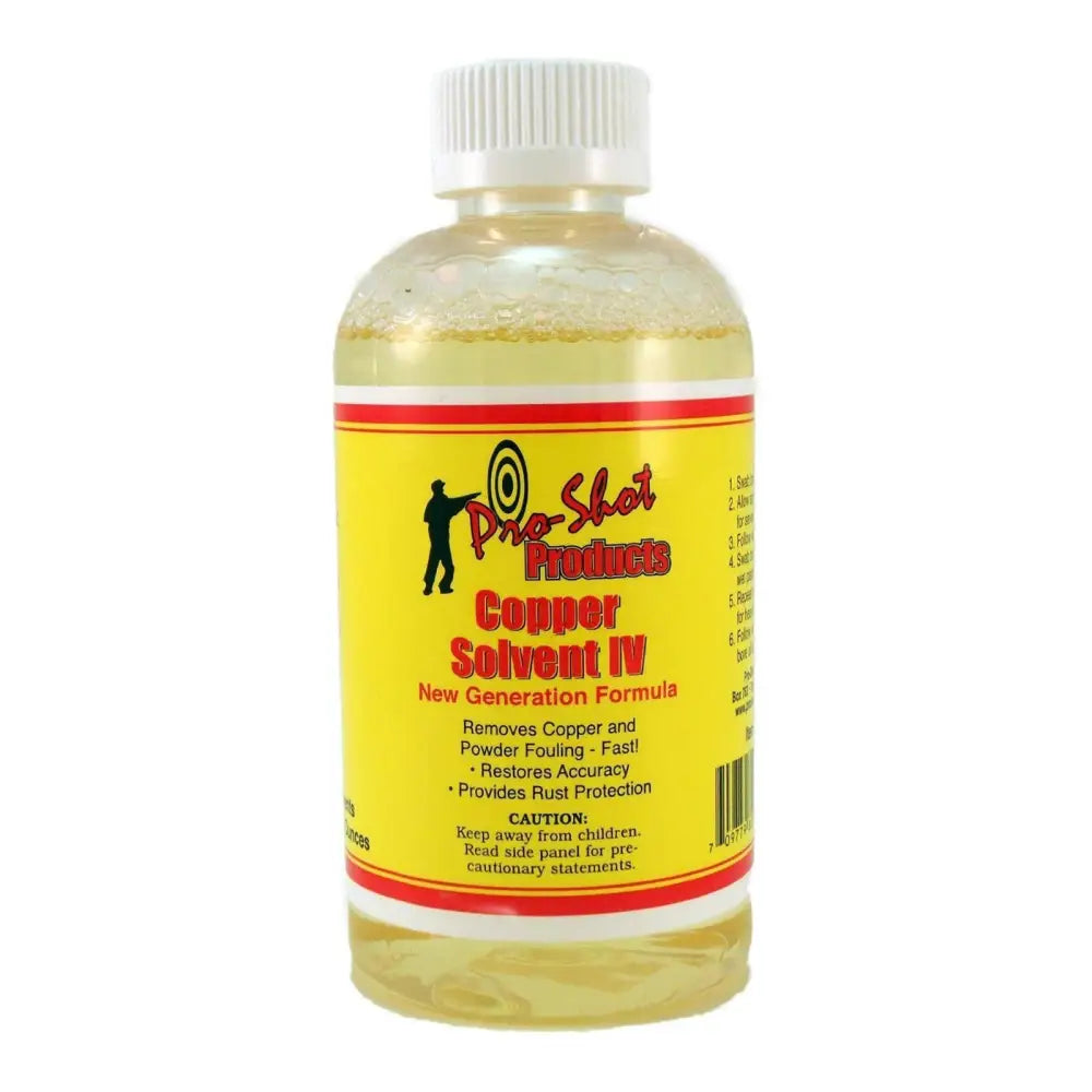 Pro-shot Products Gun Oils & Cleaning Solvents Copper Solvent Iv Buy at Faith and Freedom Outdoors