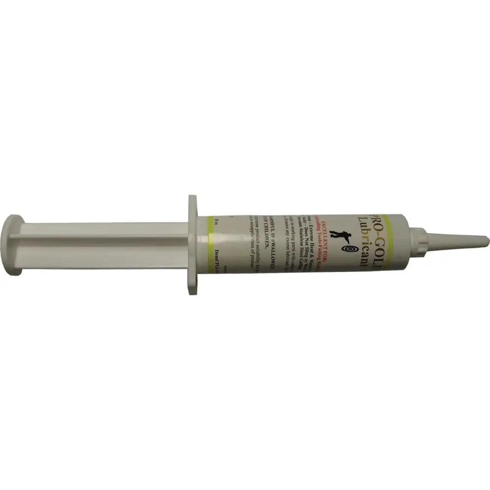 Pro-shot Products Gun Oils & Cleaning Solvents Pro Gold Lube 10 Cc Syringe Buy at Faith and Freedom Outdoors
