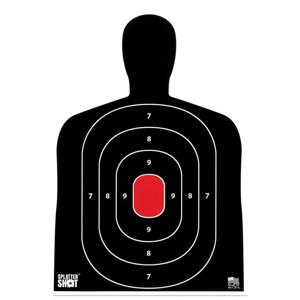 Pro-shot Products Paper Targets Sileft Handouette 12x18 Splatter Shot 8/ct Buy at Faith and Freedom Outdoors