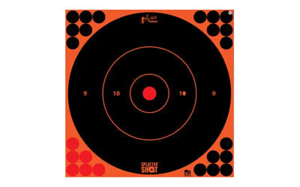 Pro-shot Target 12’’ Orn Bullseye 5pk Buy at Faith and Freedom Outdoors - Adhesive Targets