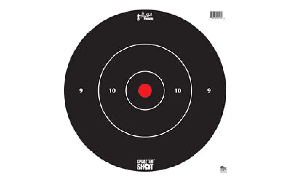 Pro-shot Target 12’’ Wht Bullseye 5pk Buy at Faith and Freedom Outdoors - Paper Targets