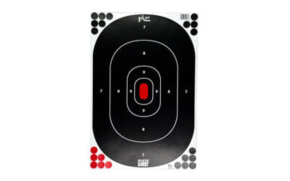 Pro-shot Target 12x17’’ Silh P&s 5pk Buy at Faith and Freedom Outdoors - Adhesive Targets