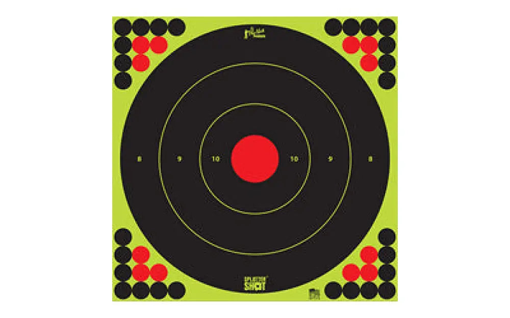 PRO-SHOT TARGET 17’’ Green BULLSEYE 5PK Buy At Faith And Freedom Outdoors